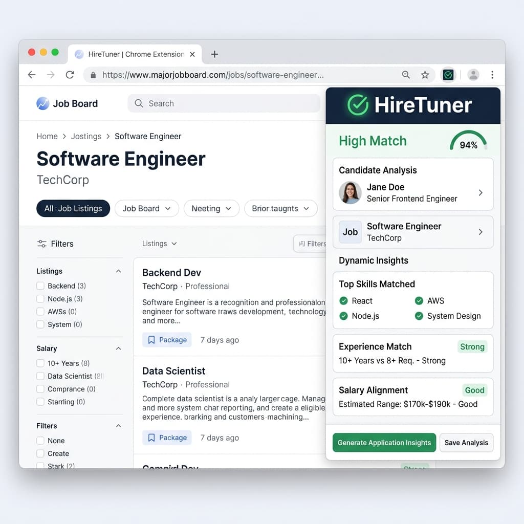 HireTuner Chrome Extension